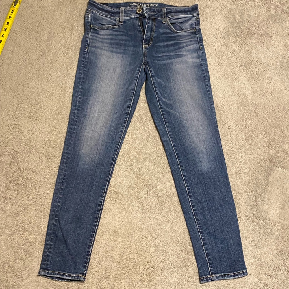 American Eagle Outfitters Women's Blue Jeggings
